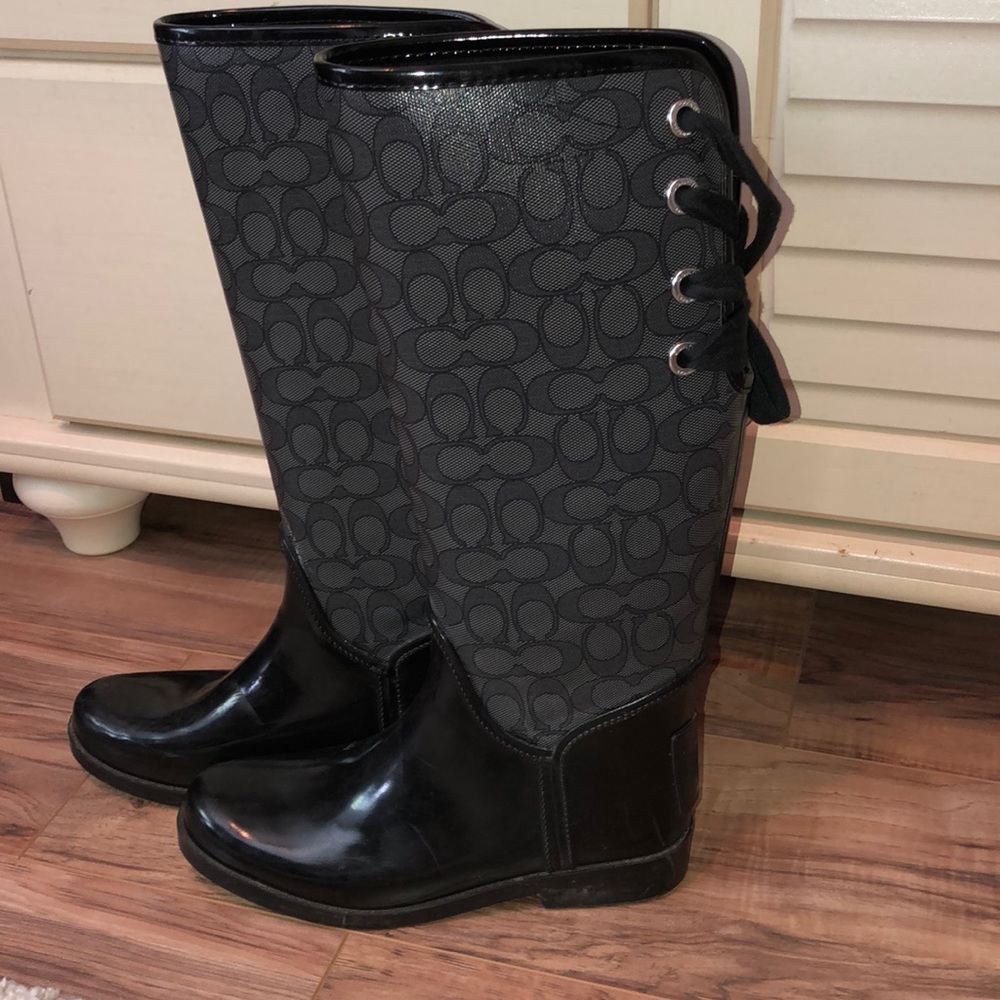 Coach Rainboots